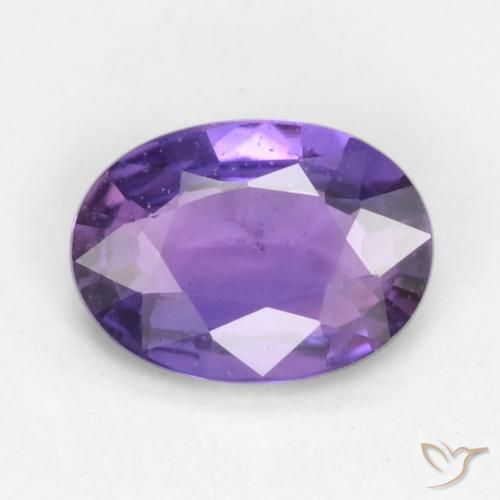 0.51ct Natural Roxo Rosa Safira, oval, VS
