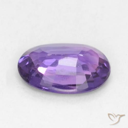Safira Roxo Rosa Natural 0.51ct, oval, VS