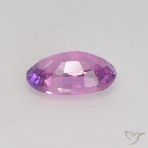 Safira Roxo Rosado Profundo Natural 0.55ct, oval, VS