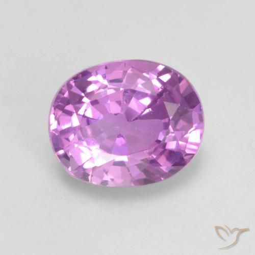 0.59ct Natural Roxo Intenso Safira, oval, VS