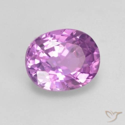 Safira Roxo Intenso Natural 0.59ct, oval, VS