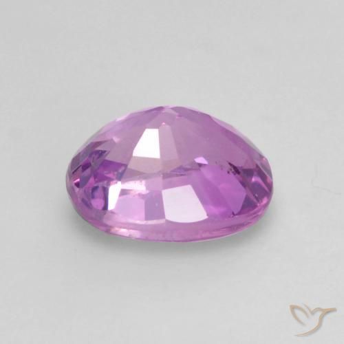 Safira Roxo Intenso Natural 0.59ct, oval, VS