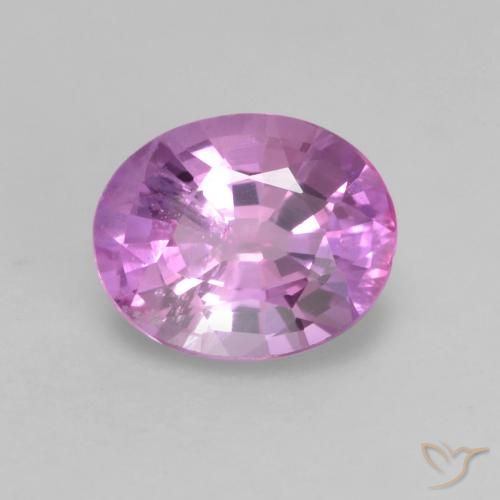 0.53ct Natural roxo médio Safira, oval, VS