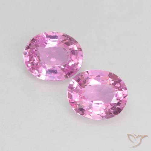 0.76ctw Natural Roxo Rosa Safira, oval, VVS-VS