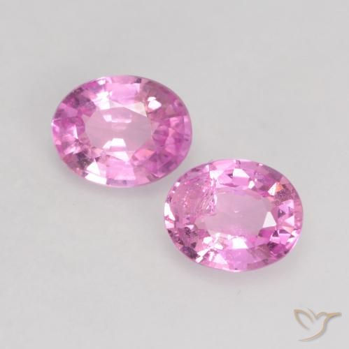 0.68ctw Natural Roxo Rosa Safira, oval, VS