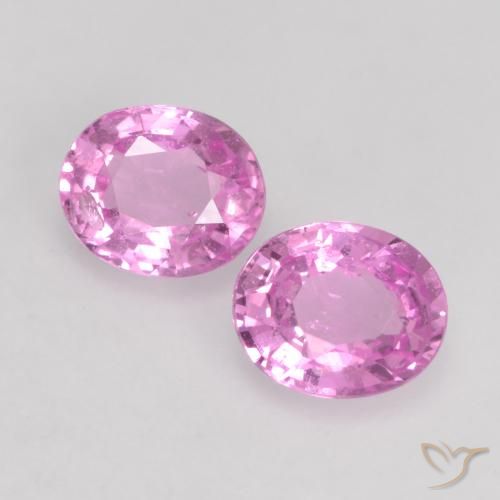 0.90ctw Natural Roxo Rosa Safira, oval, VS