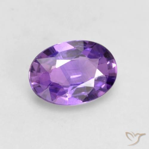 Safira Rosa Violeta Natural 0.51ct, oval, VS