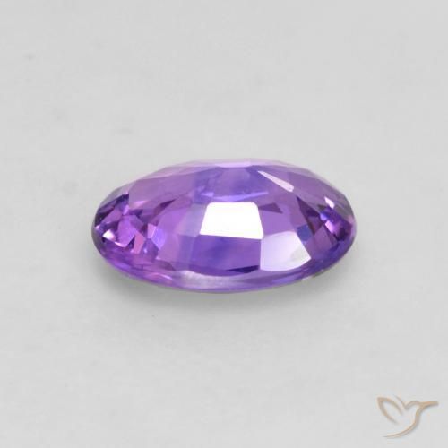 Safira Rosa Violeta Natural 0.51ct, oval, VS