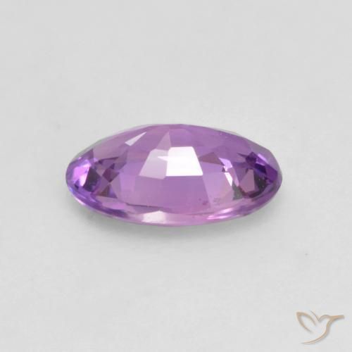 Safira Rosa Violeta Intenso Natural 0.48ct, oval, VVS-VS