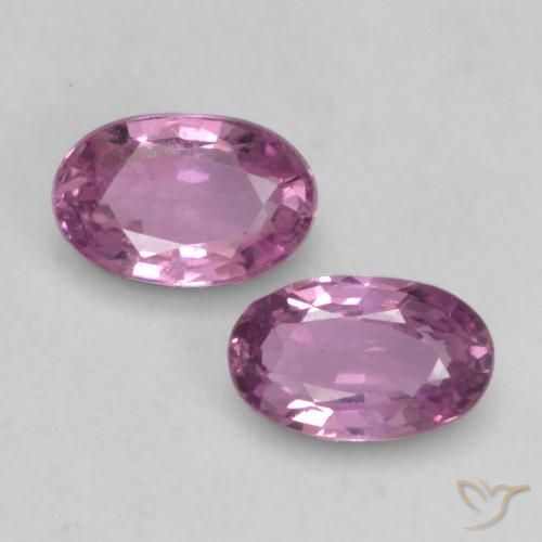 0.61ctw Natural roxo médio Safira, oval, VVS-VS