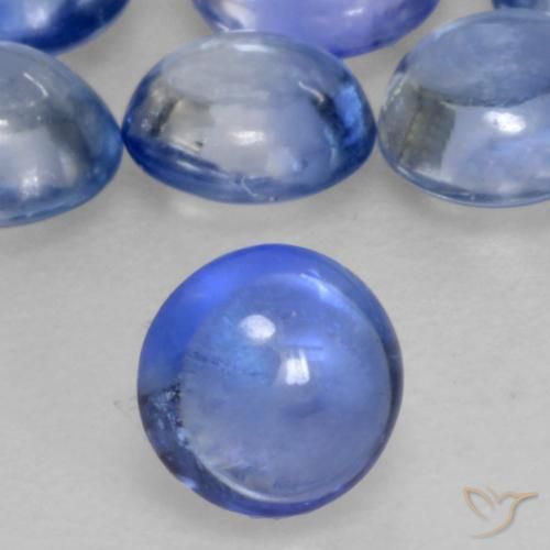 Safira Azul Natural 0.31ct, Redondo, Transparente