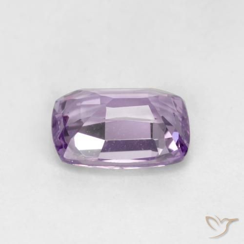 Safira Violeta claro de íris Natural 0.54ct, Almofada, VVS-VS