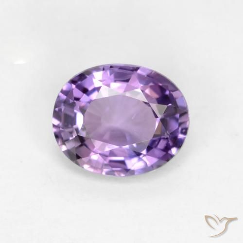 0.58ct Natural Violeta Púrpura Safira, oval, VS