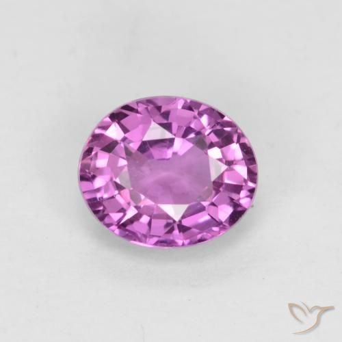 0.67ct Natural Violeta Roxo Safira, oval, VVS-VS