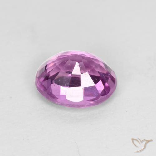 Safira Violeta Roxo Natural 0.67ct, oval, VVS-VS