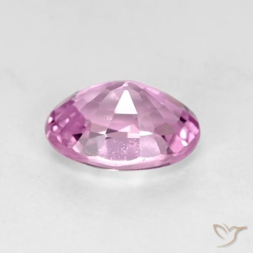 Safira Roxo rosado Natural 0.83ct, oval, VVS-VS