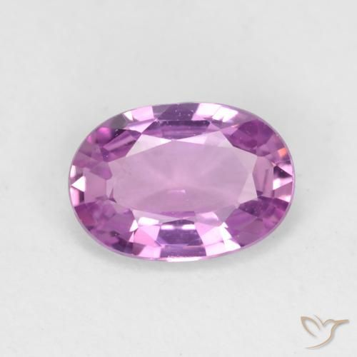 0.73ct Natural Roxo Rosado Intenso Safira, oval, VVS-VS