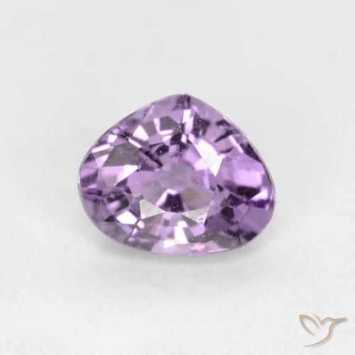 0.39ct Natural Violeta médio Safira, Formato de pêra, VVS-VS