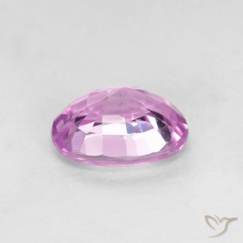 Safira Violeta claro Natural 0.71ct, oval, VS