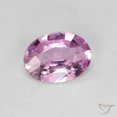 0.71ct Natural Roxo rosado Safira, oval, VVS-VS
