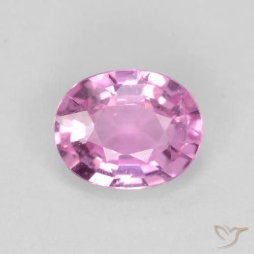 0.47ct Natural Roxo Rosa Safira, oval, VS