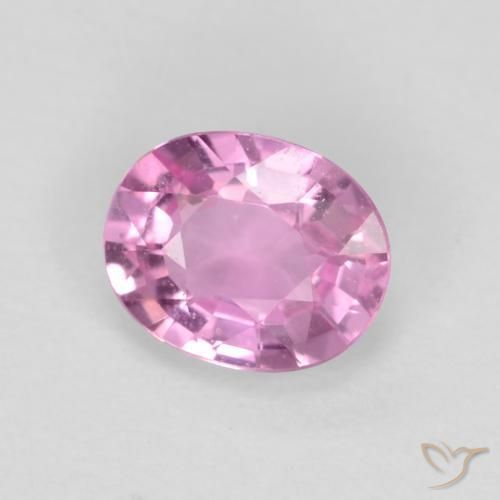 Safira Roxo Rosa Natural 0.47ct, oval, VS