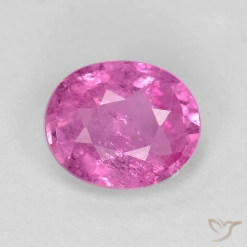 0.73ct Natural Roxo Intenso Safira, oval, SI