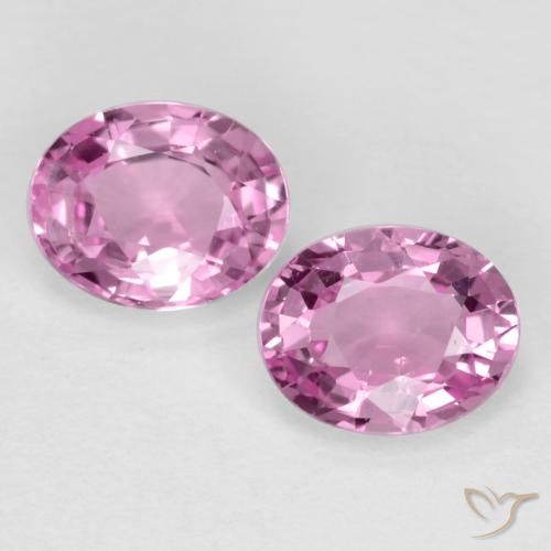 0.85ctw Natural Roxo Real Rosa Safira, oval, VS-SI