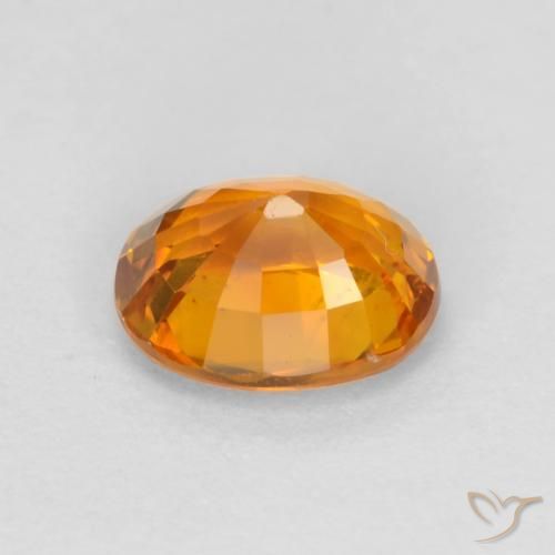 Safira Ouro Natural 0.72ct, oval, VS