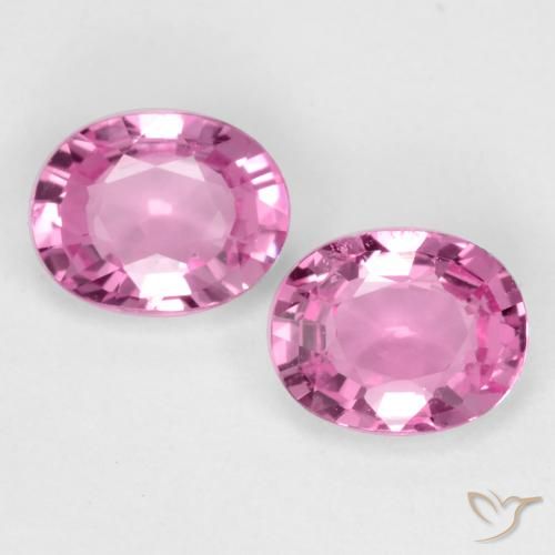 0.79ctw Natural Rosa escuro Safira, oval, VVS-VS
