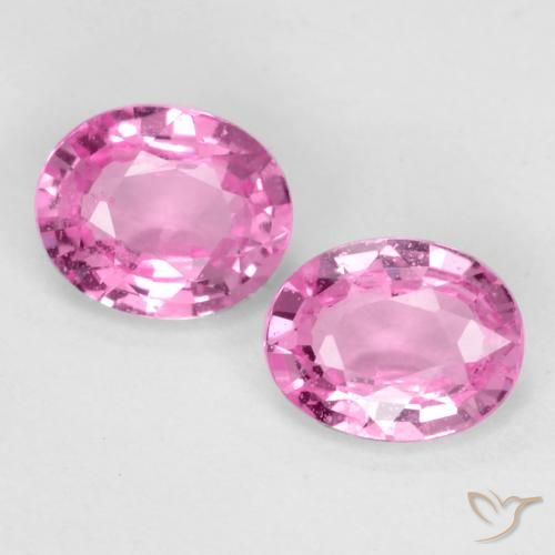 0.76ctw Natural Roxo Real Rosa Safira, oval, VS