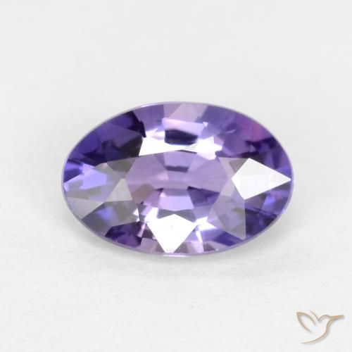 0.53ct Natural Roxo profundo Safira, oval, VVS-VS