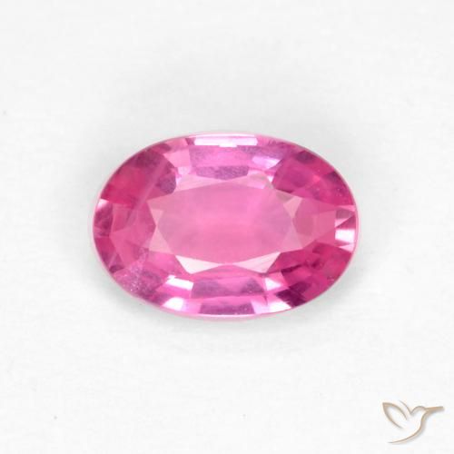 0.47ct Natural Magenta Profundo Safira, oval, VS