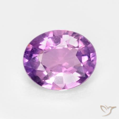 0.54ct Natural roxo médio Safira, oval, VS