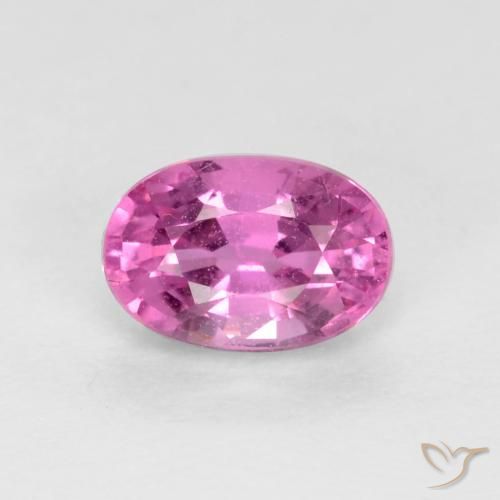 0.62ct Natural Roxo Rosa Safira, oval, VS