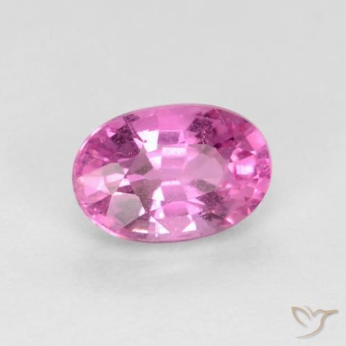 Safira Roxo Rosa Natural 0.62ct, oval, VS