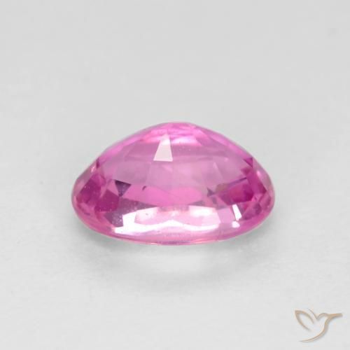Safira Roxo Rosa Natural 0.62ct, oval, VS