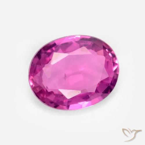 Safira Magenta Natural 0.40ct, oval, VS