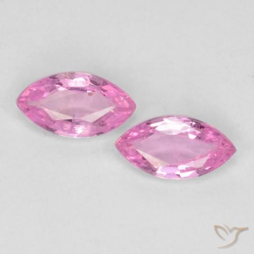 0.36ctw Natural roxo médio Safira, Marquesa, VS