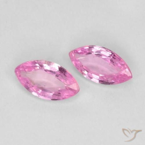 Pedras preciosas de Safira roxo médio natural de 0.36 ct, Marquesa, VS