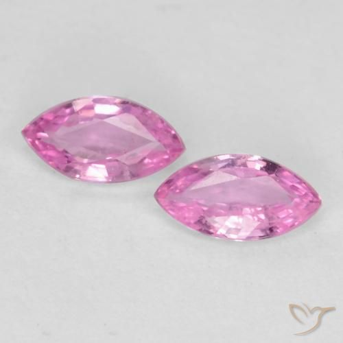 0.37ctw Natural Roxo Rosa Safira, Marquesa, VS
