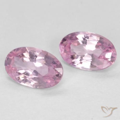 Pedras preciosas de Safira Roxo médio-claro natural de 0.50 ct, oval, VS