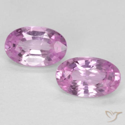 0.56ctw Natural Roxo médio-claro Safira, oval, VS