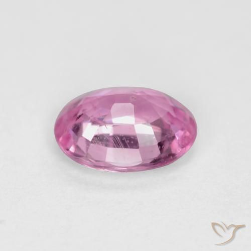 Safira Roxo Real Rosa Natural 0.45ct, oval, VS-SI