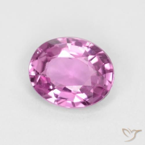 Safira Roxo Intenso Natural 0.41ct, oval, VVS-VS