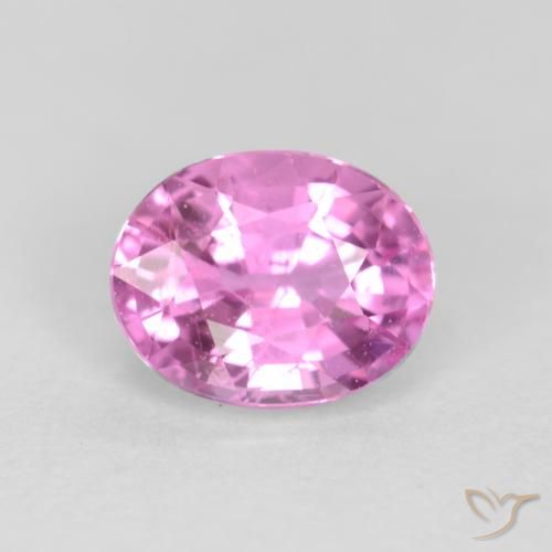0.45ct Natural Roxo Rosa Safira, oval, VS