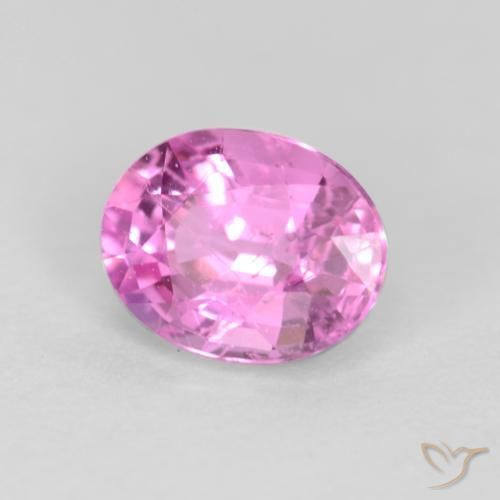 Safira Roxo Rosa Natural 0.45ct, oval, VS