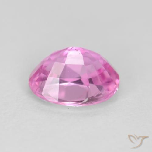 Safira Roxo Rosa Natural 0.45ct, oval, VS
