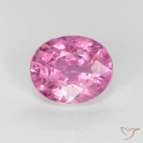 0.43ct Natural Rosa Intenso Safira, oval, VS-SI