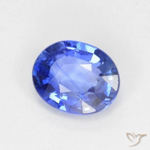 Safira Pastel Azul Natural 0.67ct, oval, VVS-VS